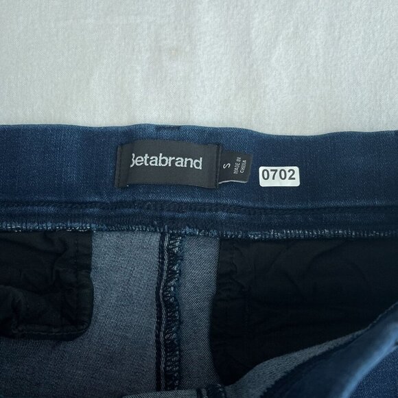 Betabrand Mid-Rise Indigo Slim Skinny Ankle Jegging Jeans Stretch‎ Blue Women S - Picture 5 of 10